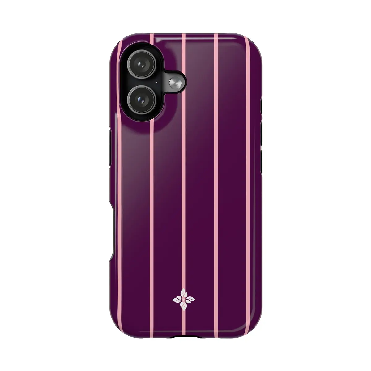 Blackberry Pinstripe - iPhone 17 Case