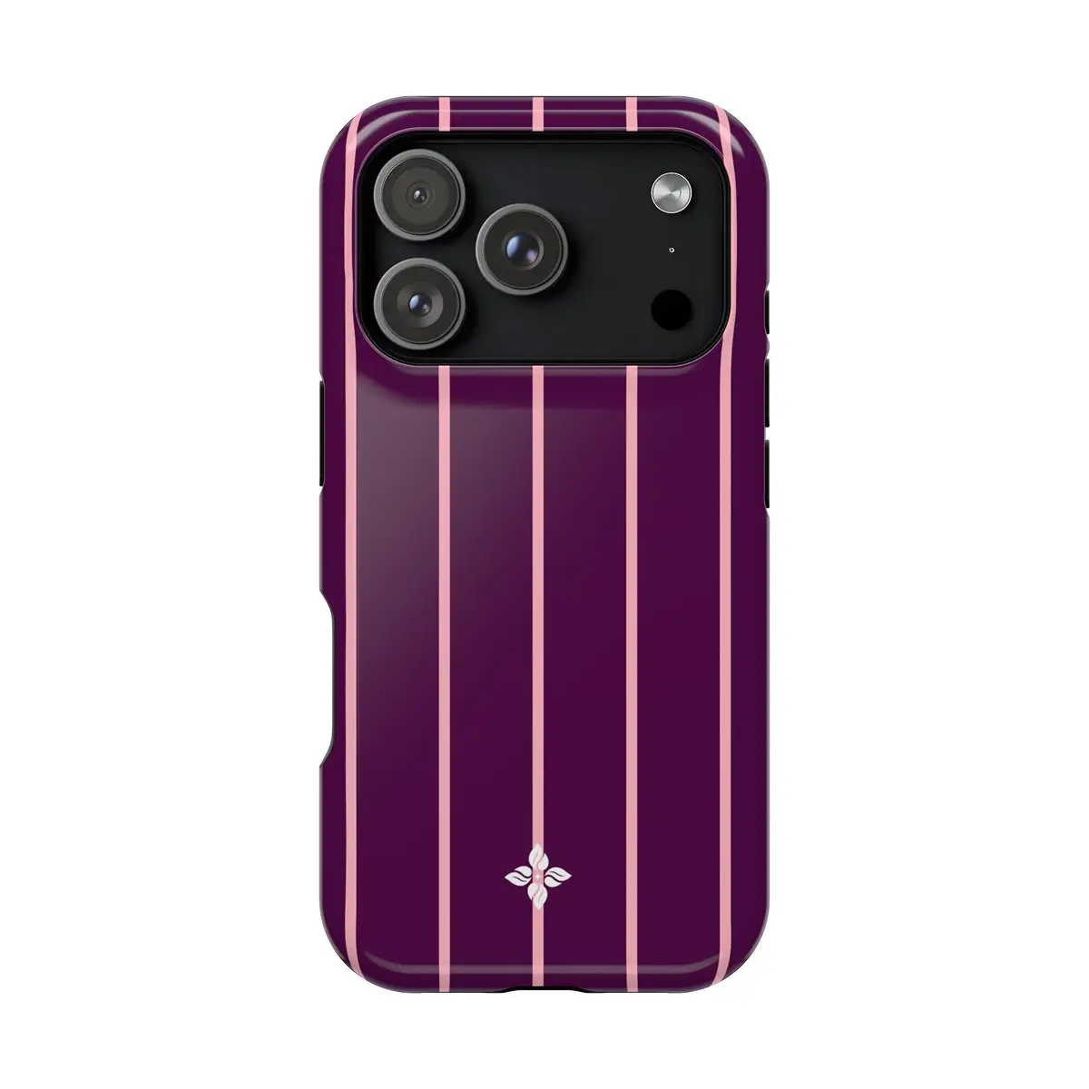 Blackberry Pinstripe - iPhone 17 Pro Case