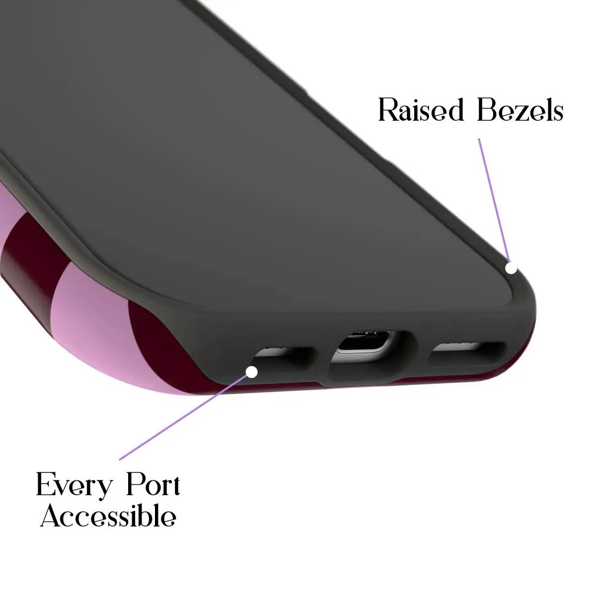 Raspberry Ripple - iPhone 16 Case - Image 5