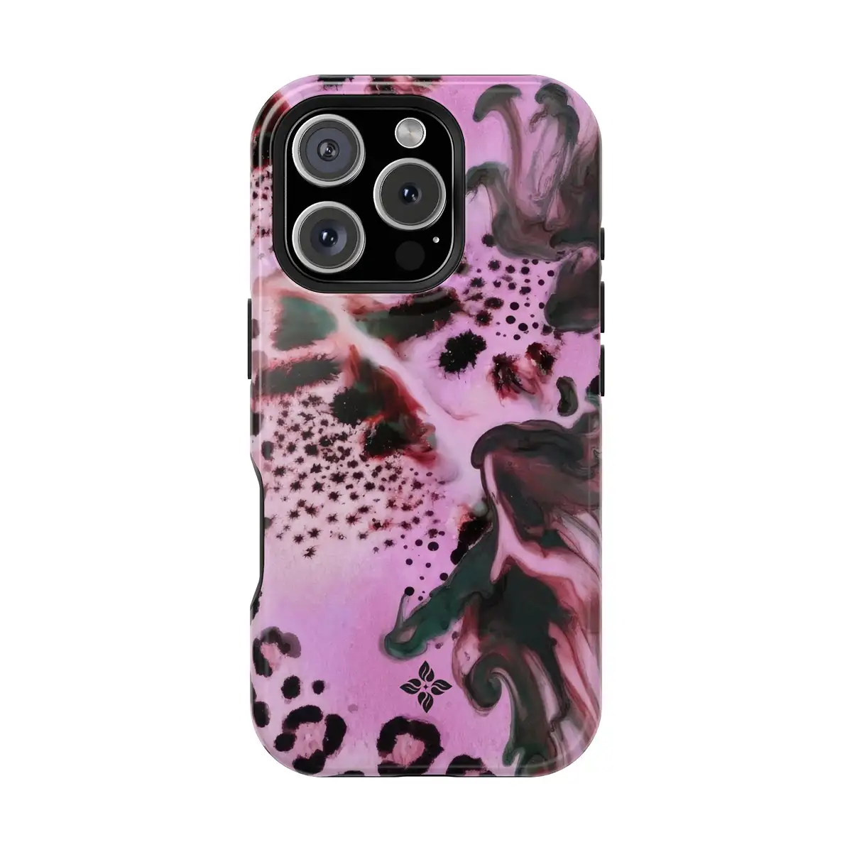 Floral Leopard – iPhone 16 Pro Case