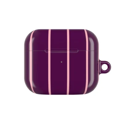 Blackberry Pinstripe - AirPods 3 Case