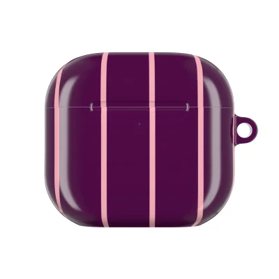 Blackberry Pinstripe - AirPods 4 Case