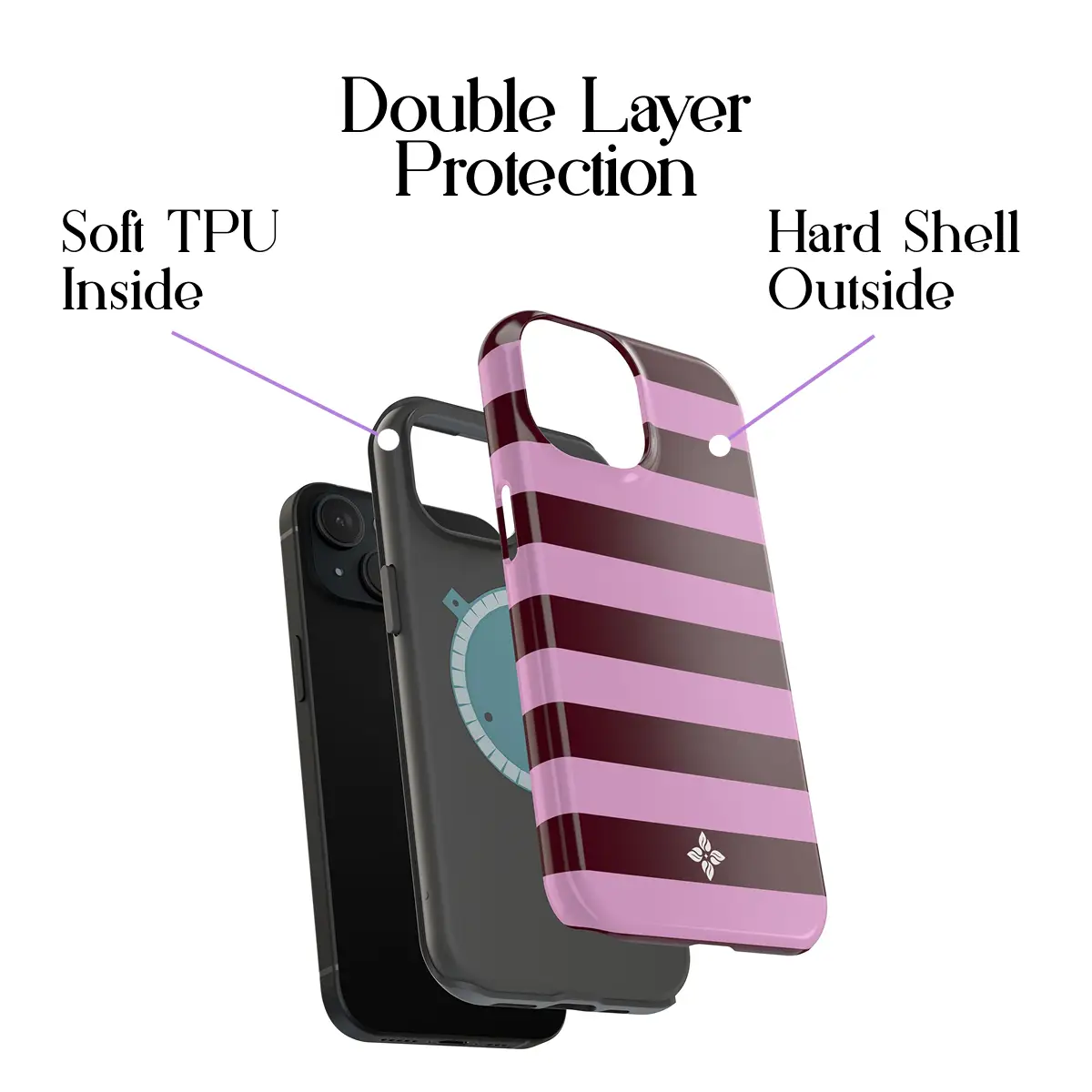 Raspberry Ripple - iPhone 15 Case - Image 2