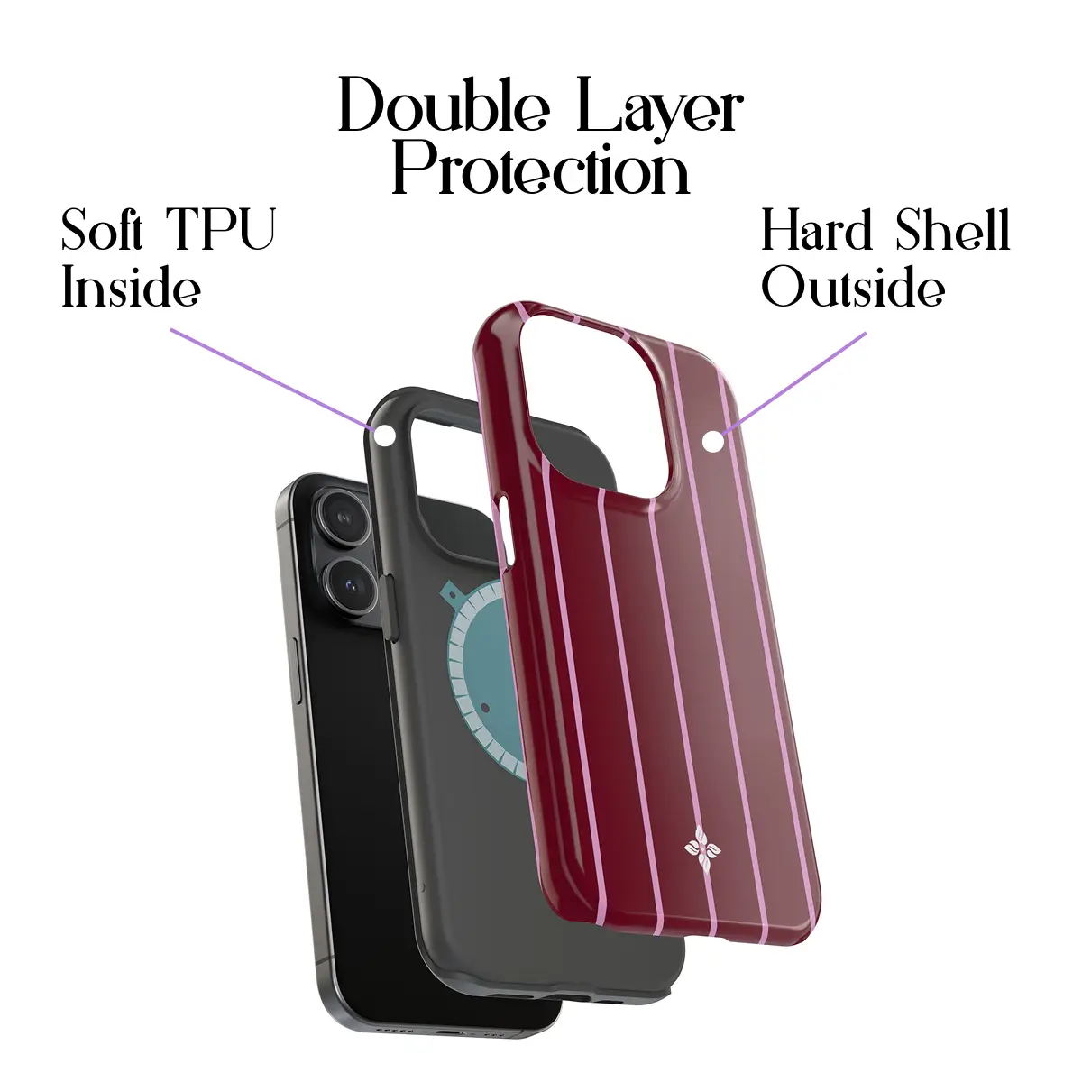 Cherry Cordial - iPhone 15 Pro Case - Image 2