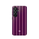 Blackberry Pinstripe - Samsung Galaxy S26 Case