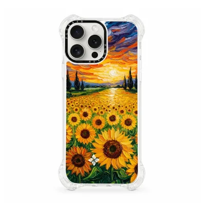Sunset Sunflowers