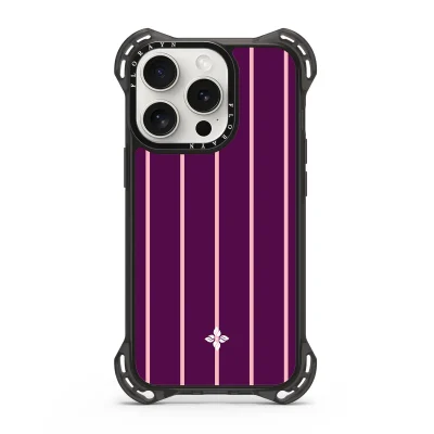 Blackberry Pinstripe - iPhone 13 Pro Case