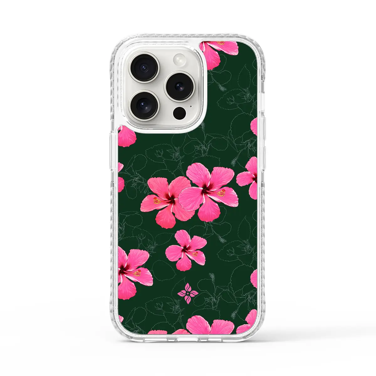 Night Hibiscus – iPhone 14 Pro Case