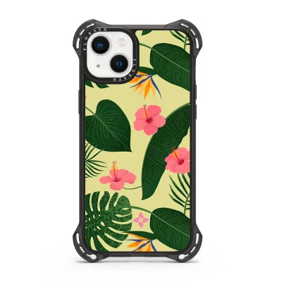 Green Lotus – iPhone 14 Plus Case