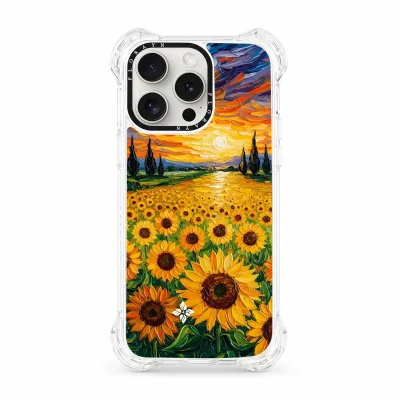 Sunset Sunflowers