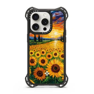 Sunset Sunflowers