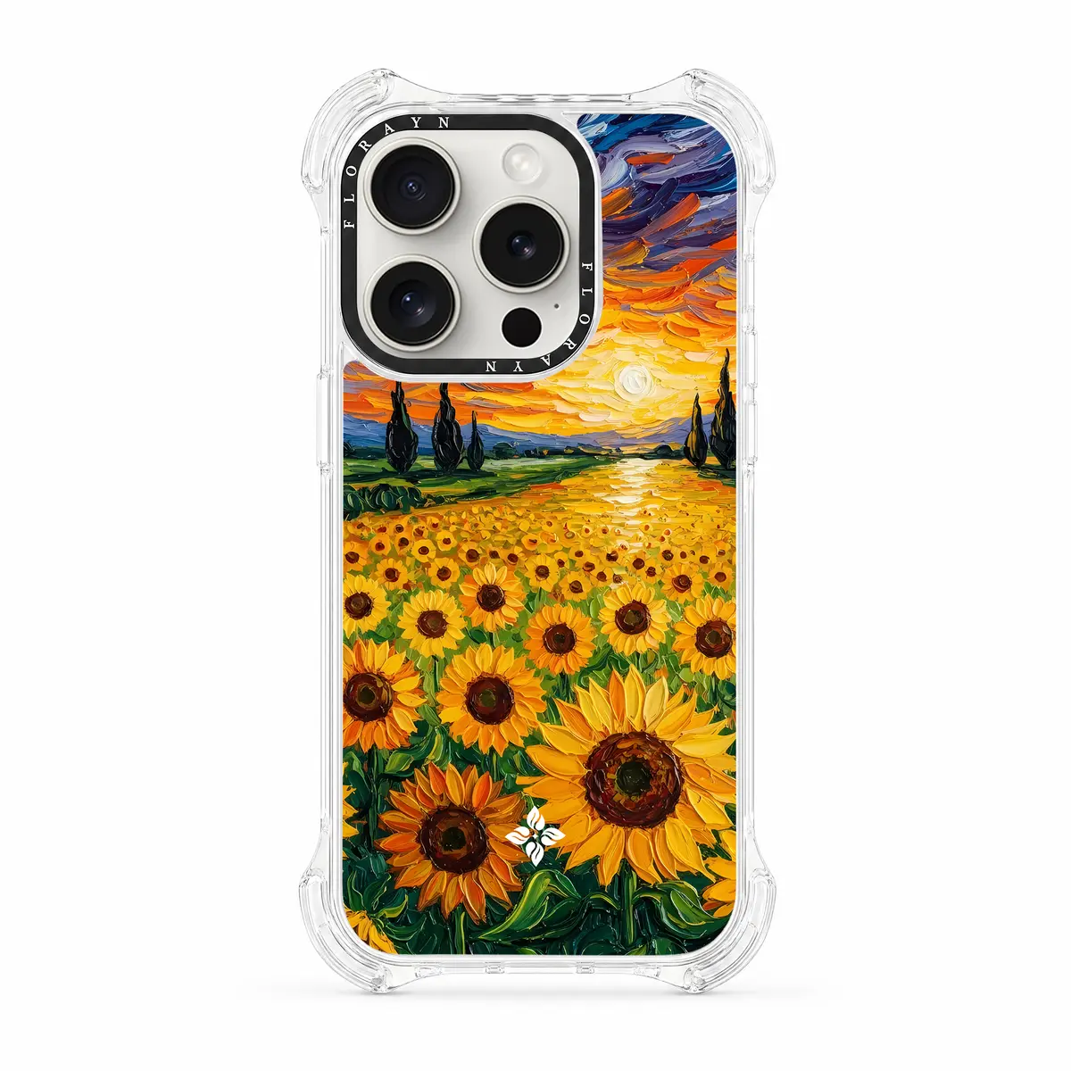 Sunset Sunflowers – iPhone 14 Pro Case