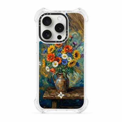 Blue Bloom – iPhone 14 Pro Case