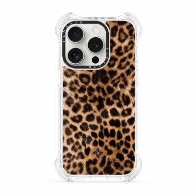 Amber Leopard – iPhone 14 Pro Max Case