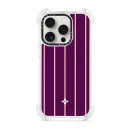 Blackberry Pinstripe - iPhone 14 Pro Case