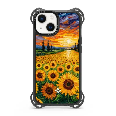 Sunset Sunflowers
