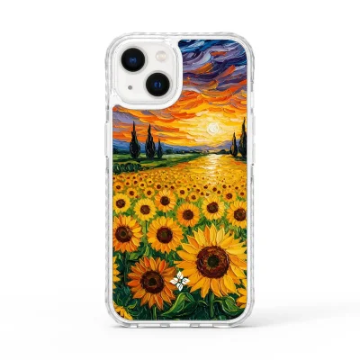 Sunset Sunflowers
