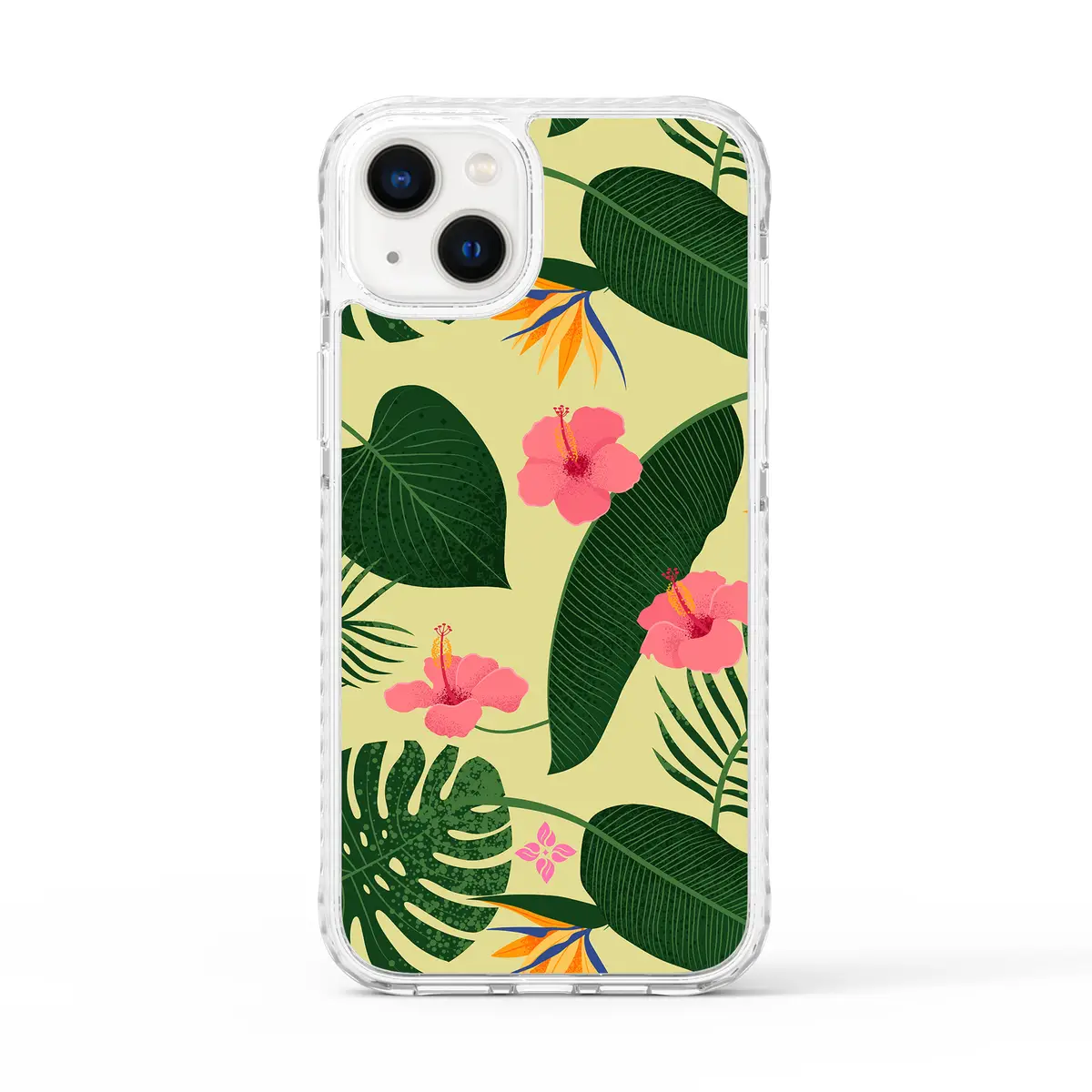 Green Lotus – iPhone 15 Plus Case
