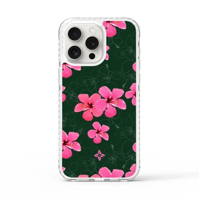 Night Hibiscus – iPhone 15 Pro Max Case