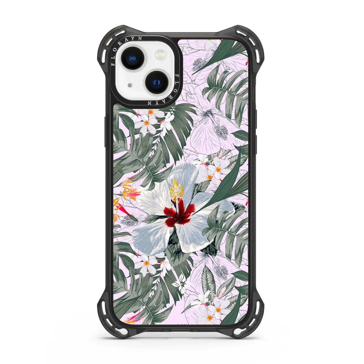 White Magnolia – iPhone 15 Plus Case