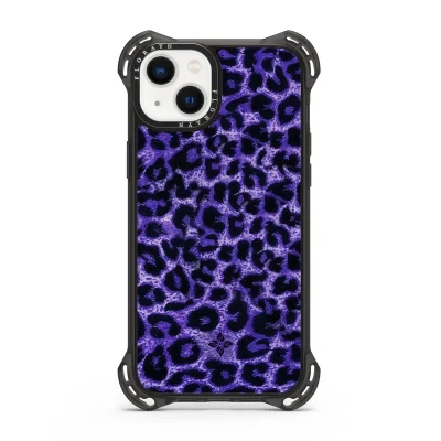 Indigo Leopard – iPhone 15 Plus Case