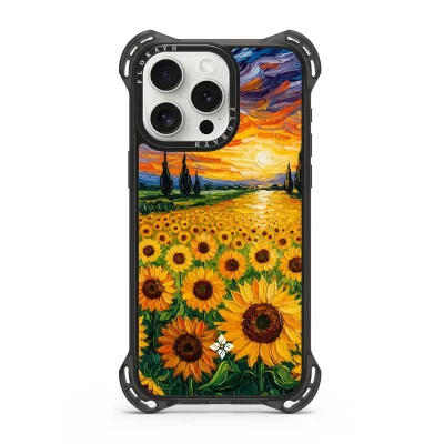 Sunset Sunflowers