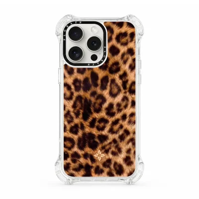 Classic Leopard – iPhone 15 Max Case