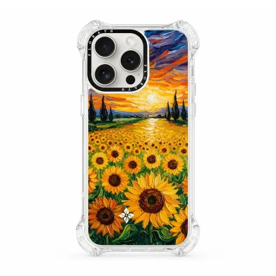 Sunset Sunflowers