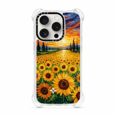 Sunset Sunflowers