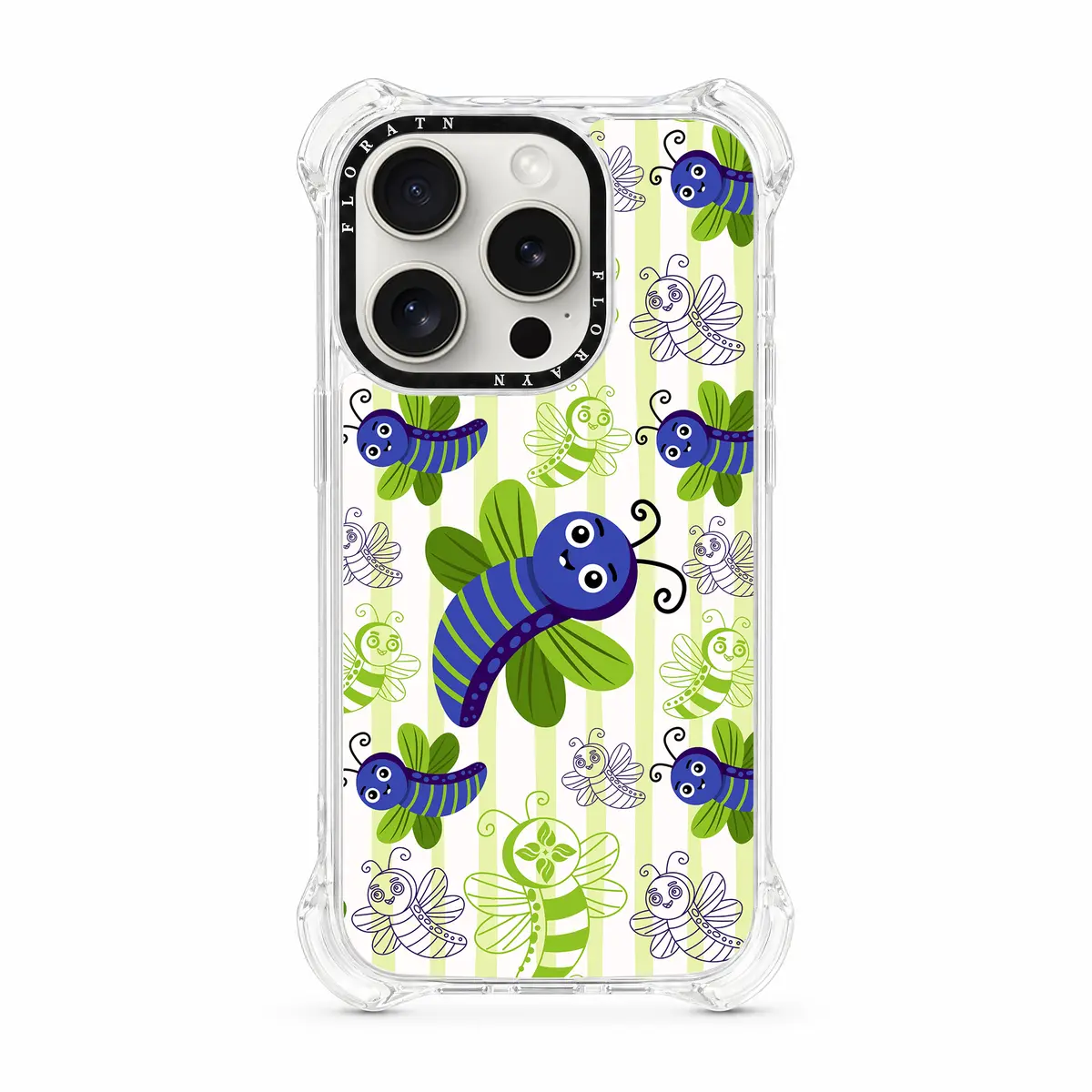 Caterpillar Maze – iPhone 15 Pro Case