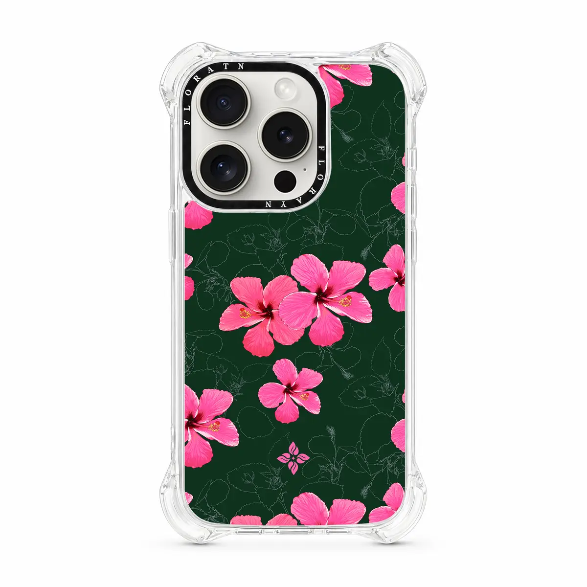 Night Hibiscus – iPhone 15 Pro Case