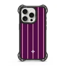 Blackberry Pinstripe - iPhone 15 Pro Case