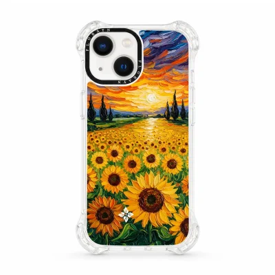 Sunset Sunflowers