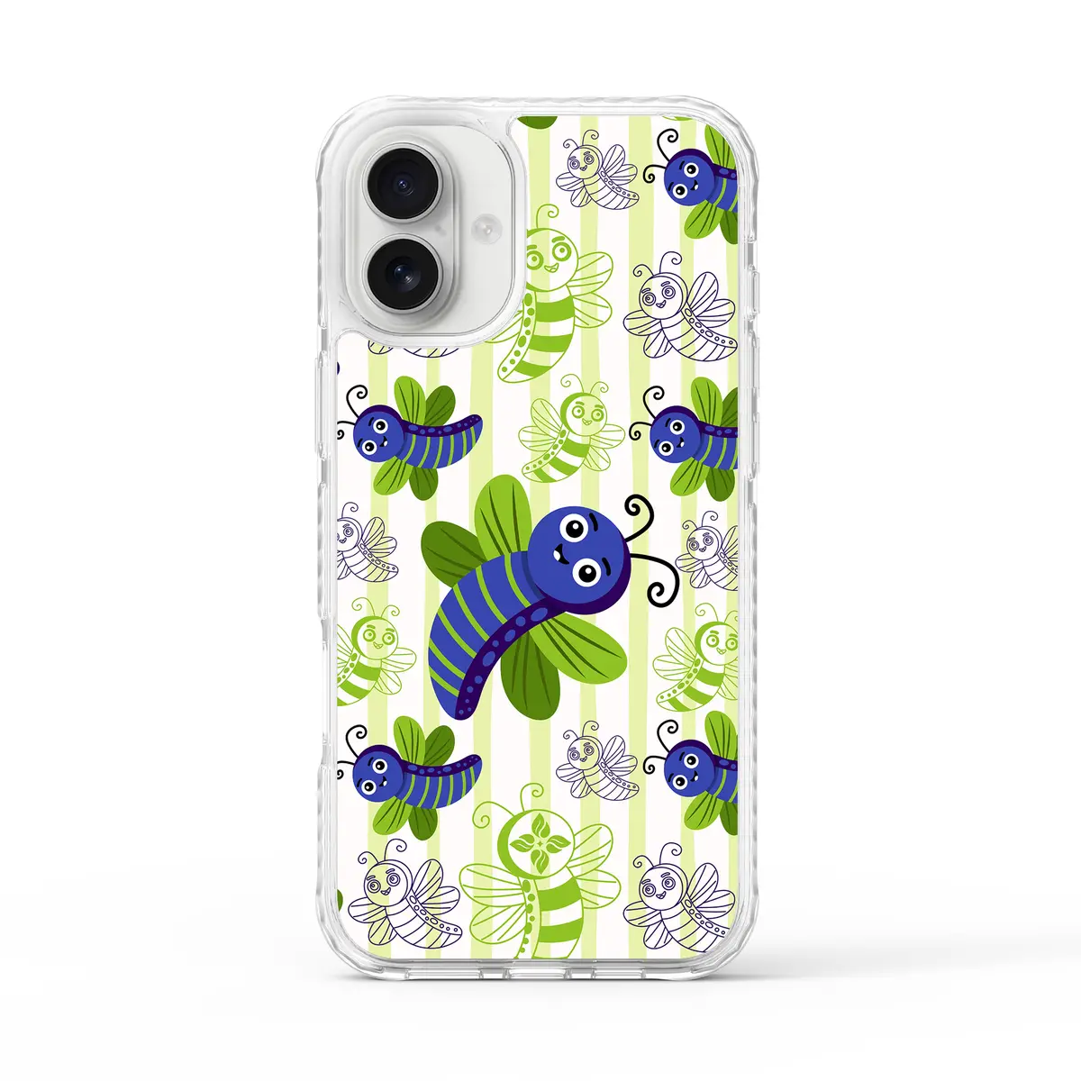 Caterpillar Maze – iPhone 16 Plus Case