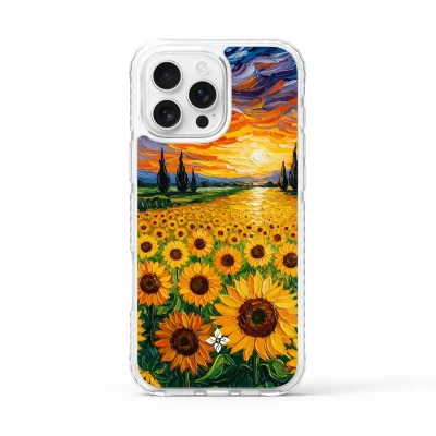 Sunset Sunflowers