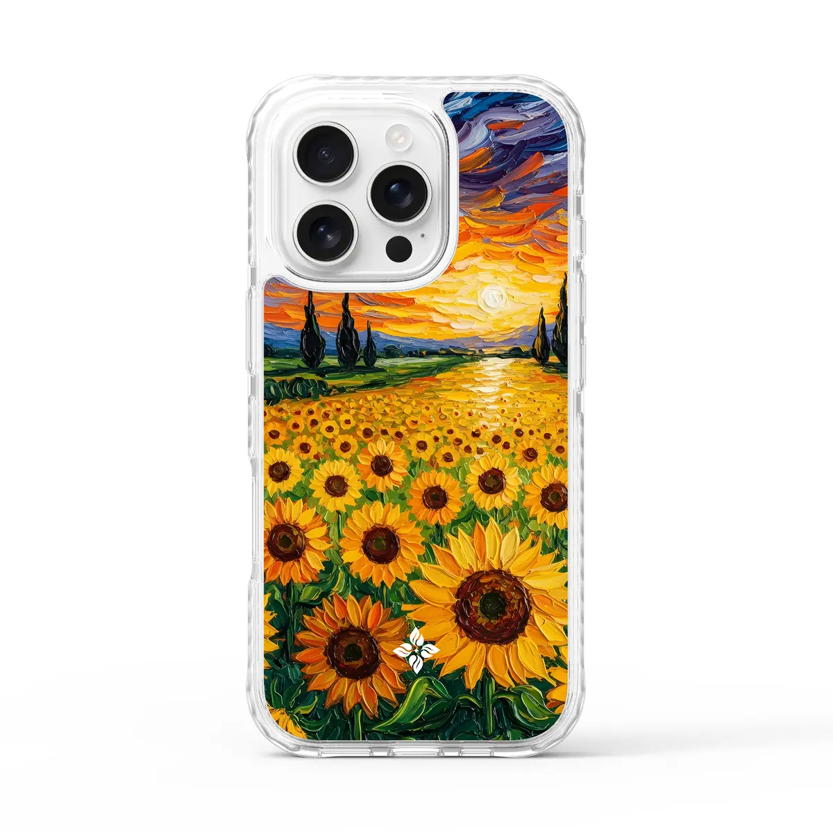 Sunset Sunflowers – iPhone 16 Pro Case