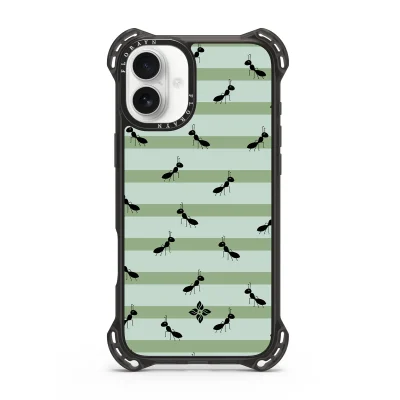 Ant Stripes – iPhone 16 Plus Case