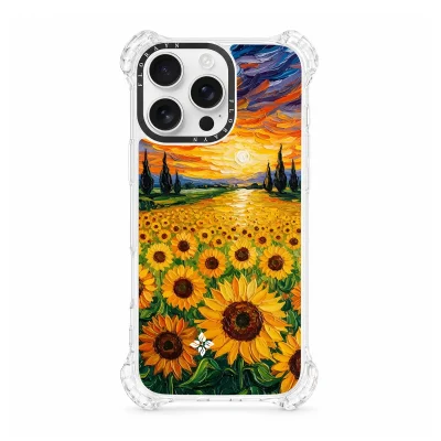 Sunset Sunflowers