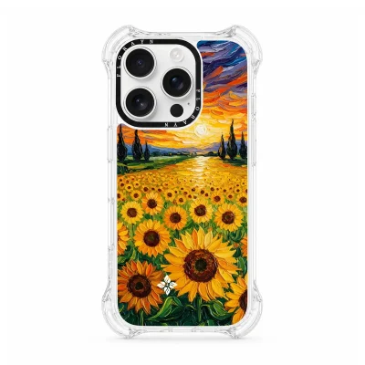 Sunset Sunflowers