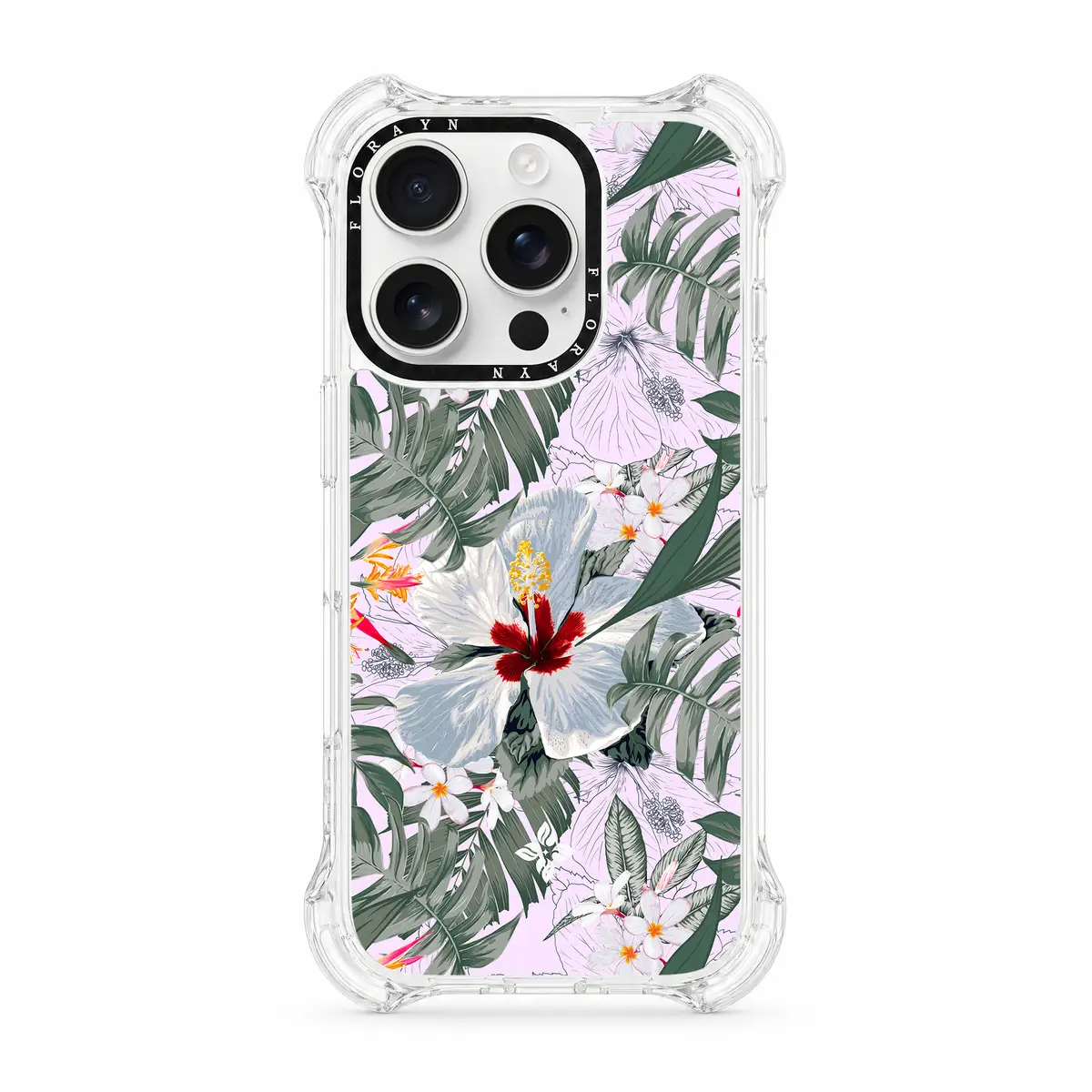 White Magnolia – iPhone 16 Pro Case