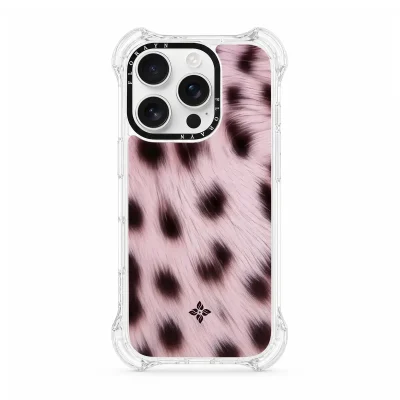 Blush Leopard – iPhone 16 Pro Case