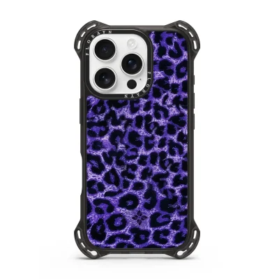 Indigo Leopard – iPhone 16 Pro Case