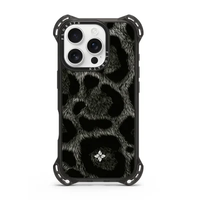 Obsidian Leopard – iPhone 16 Pro Case