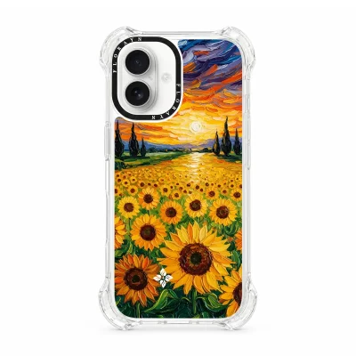 Sunset Sunflowers