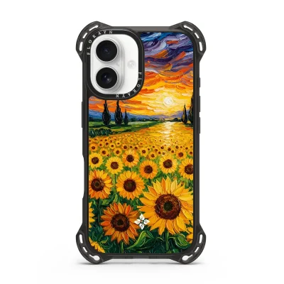 Sunset Sunflowers