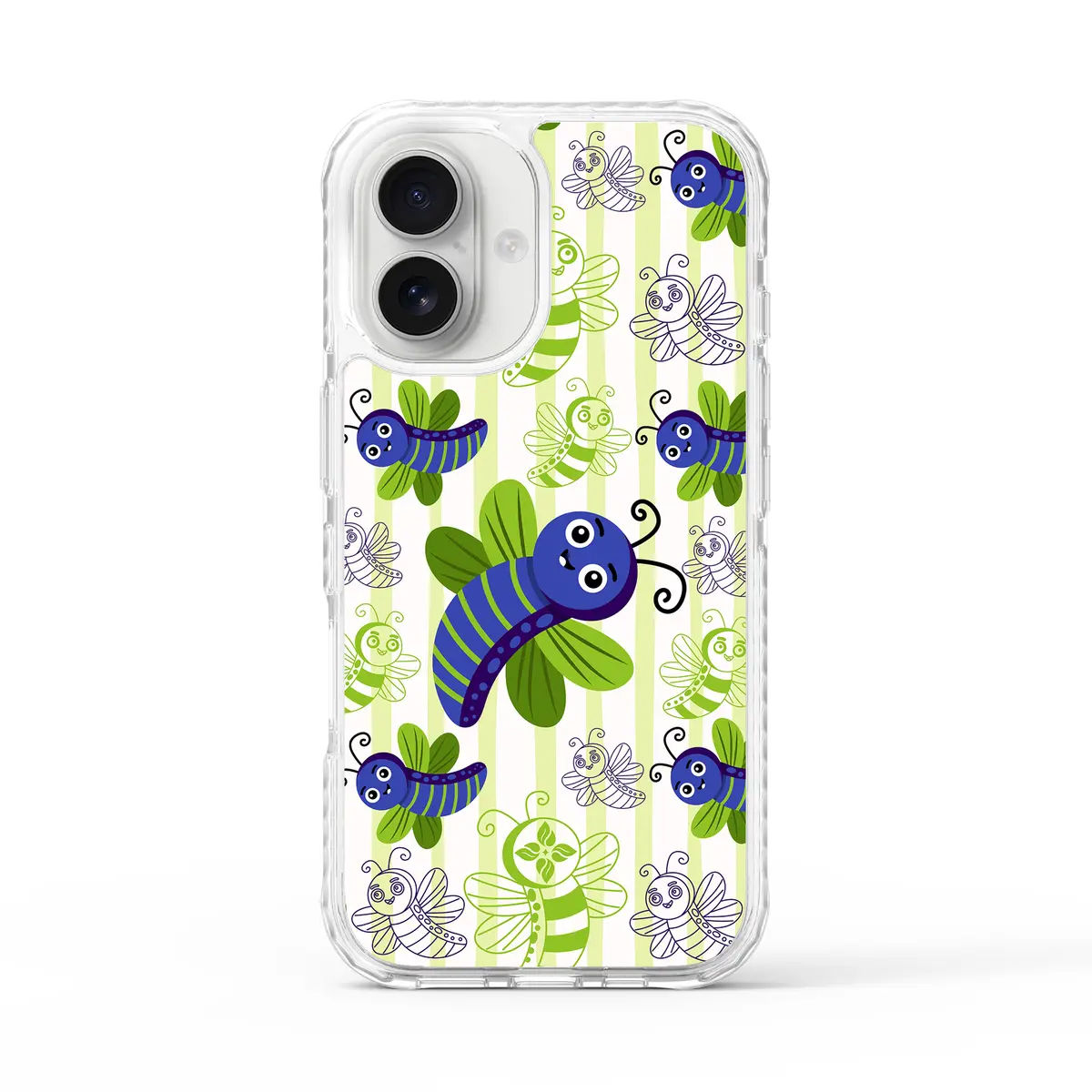 Caterpillar Maze – iPhone 16 Case