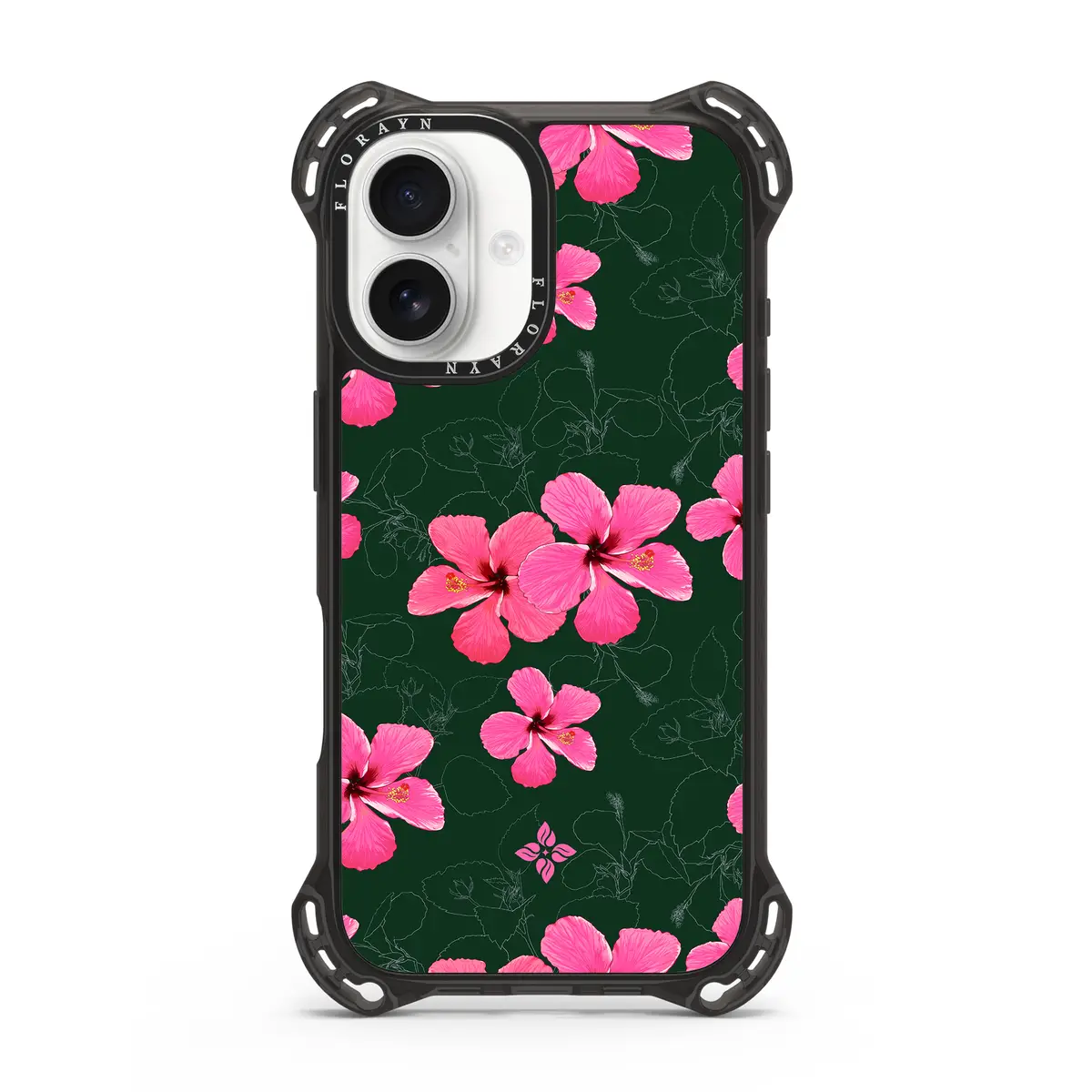 Night Hibiscus – iPhone 16 Case