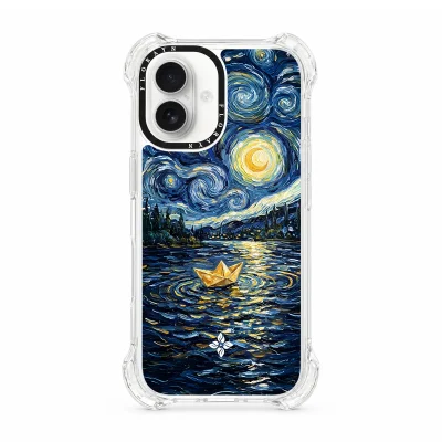 Dark Waves – iPhone 16 Case