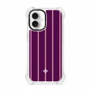 Blackberry Pinstripe - iPhone 16 Case