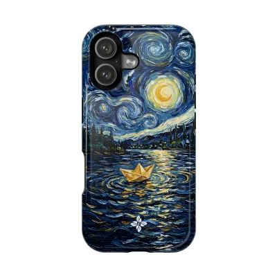 Dark Waves – iPhone 17 Case